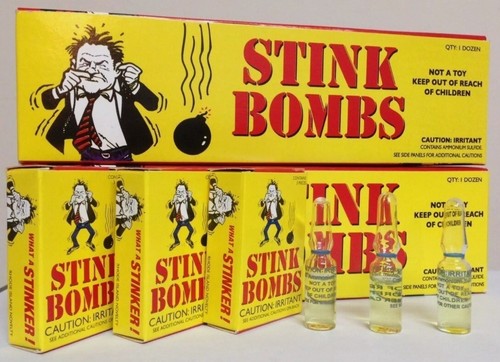 Stink bombs better than - stink,