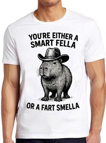 Capybara smart fella fart - capybara, or