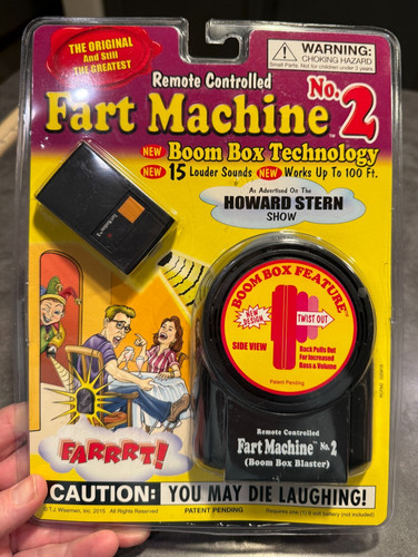 Remote control fart machine - control,