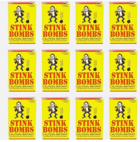 Stink bombs way better - 36,